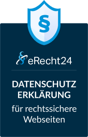eRecht24 Datenschutz-Siegel